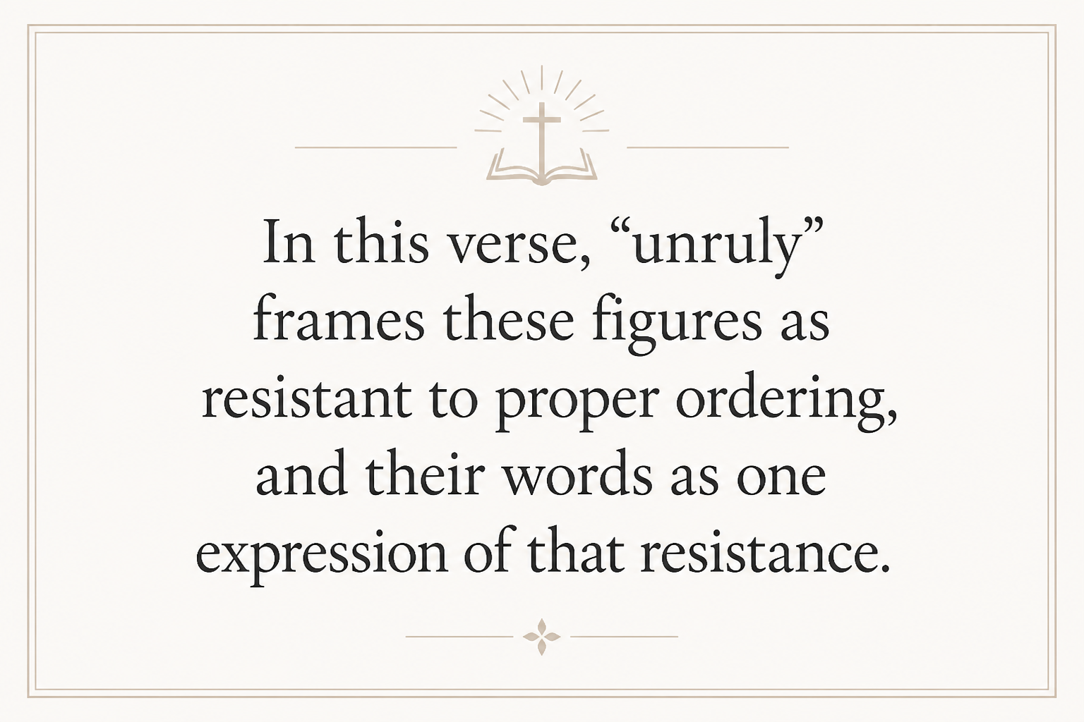 Key insight about Understanding the Meaning of Anupotaktos in Greek