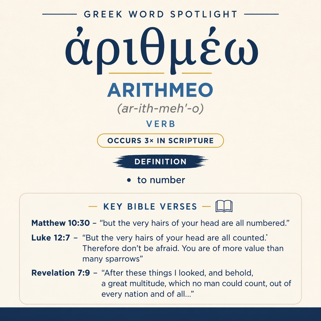 Understanding the Meaning of Arithmeo in Greek statistics