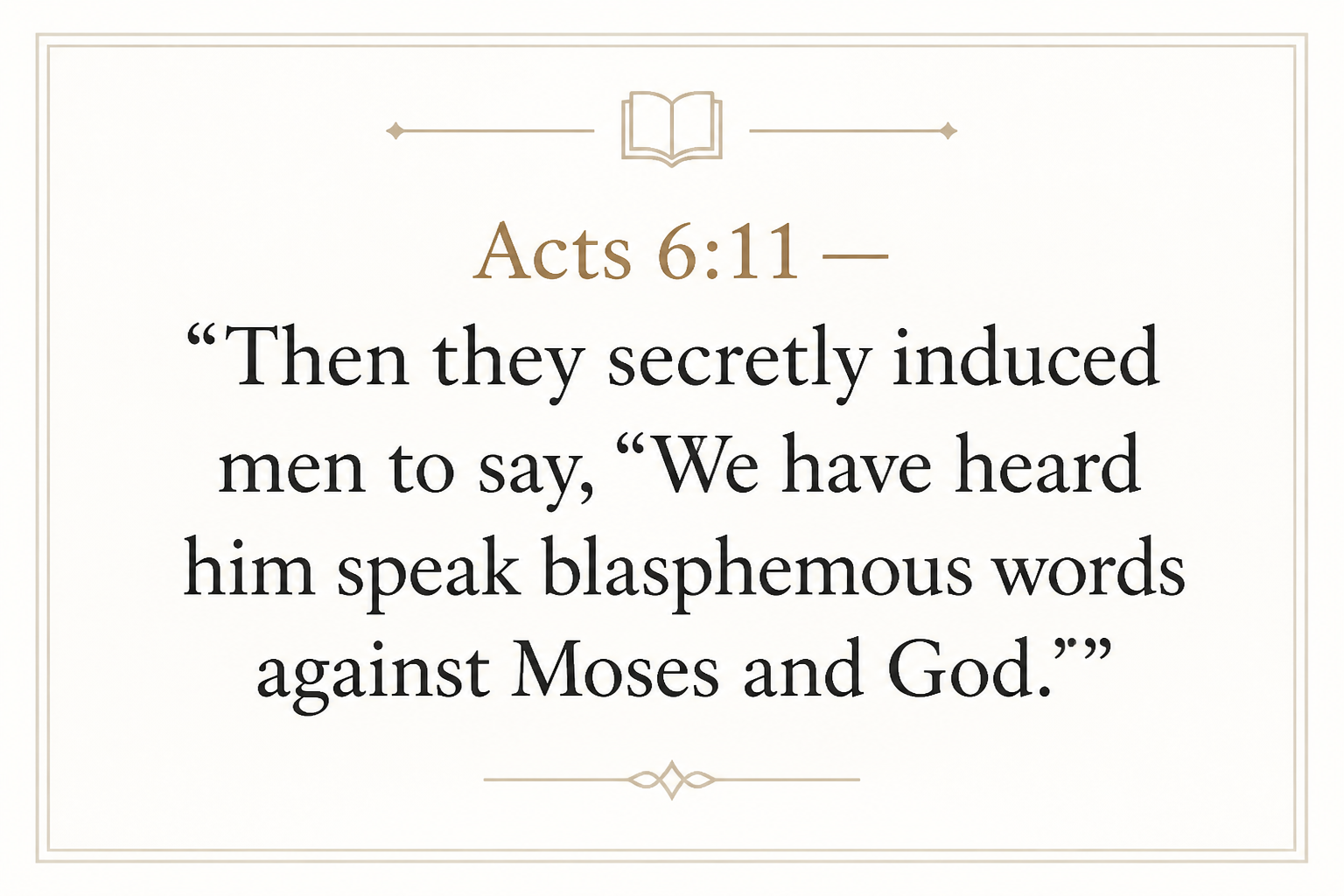 Key insight about Understanding the Meaning of Blasphemos in Greek