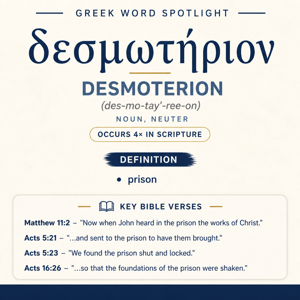 Understanding the Meaning of Desmoterion in Greek statistics