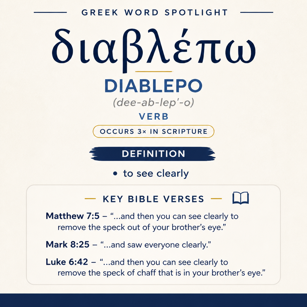 Understanding the Meaning of Diablepo in Greek statistics