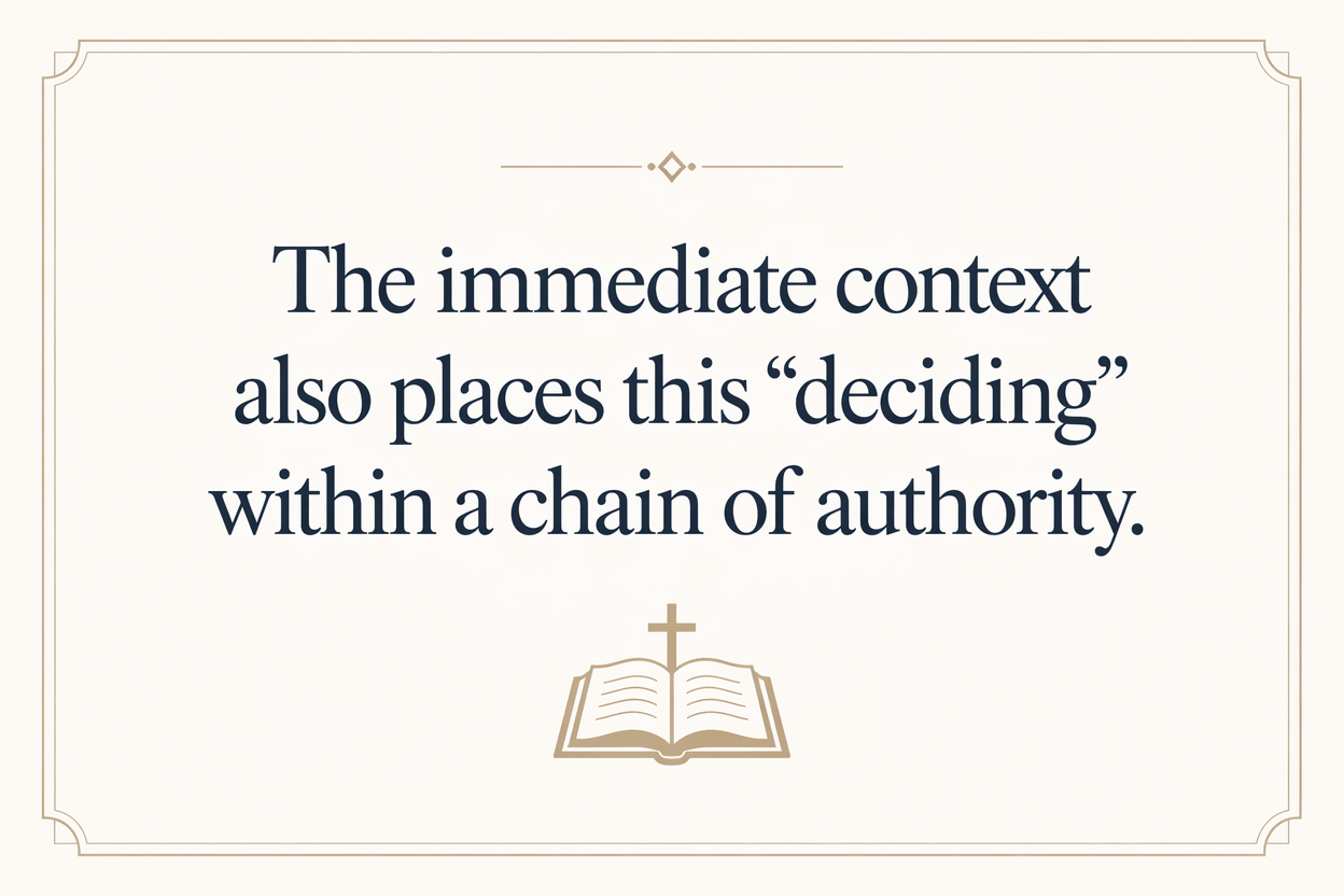 Key insight about Understanding the Meaning of Diaginosko in Greek