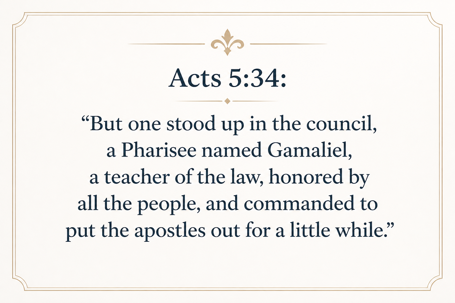 Key insight about Understanding the Meaning of Gamaliel in Greek