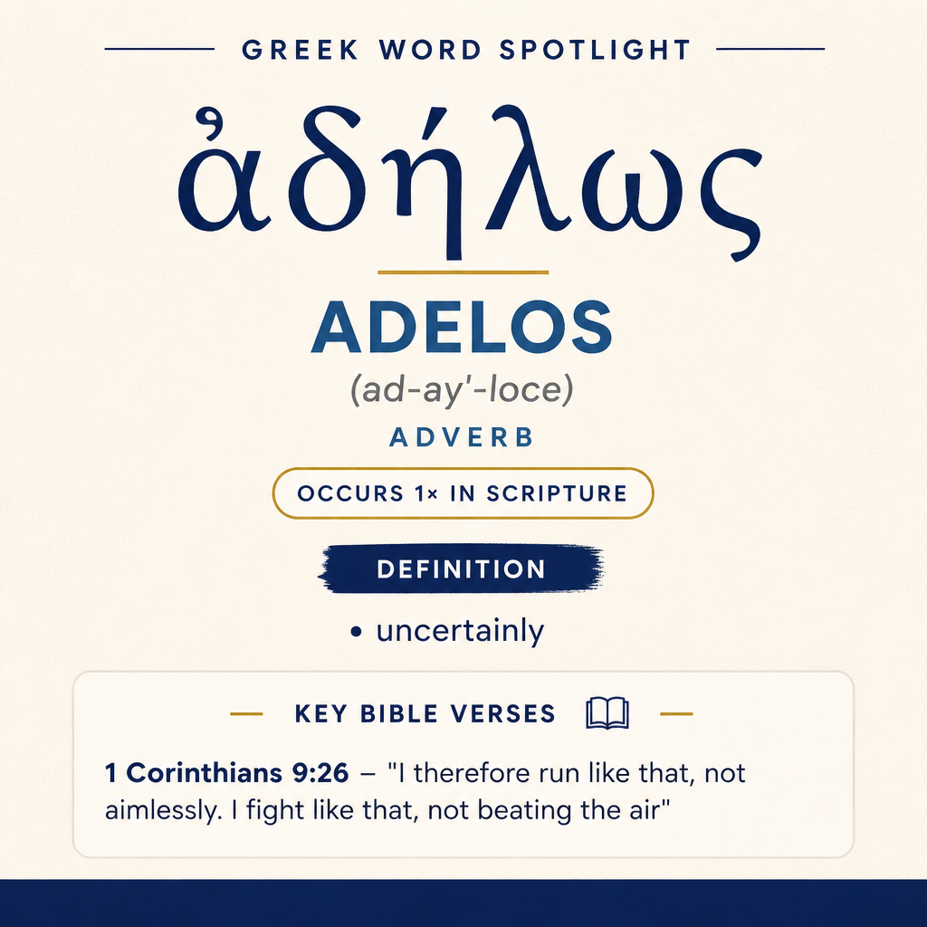 Understanding the Significance of Adelos in Greek statistics