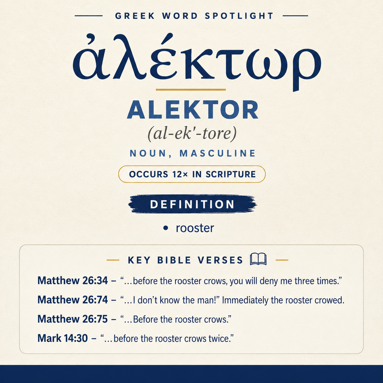 Understanding the Significance of Alektor in Greek statistics