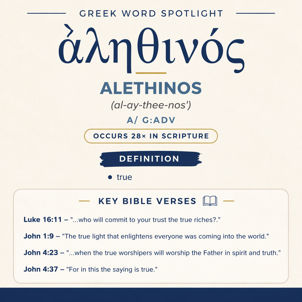 Understanding the Significance of Alethinos in Greek statistics