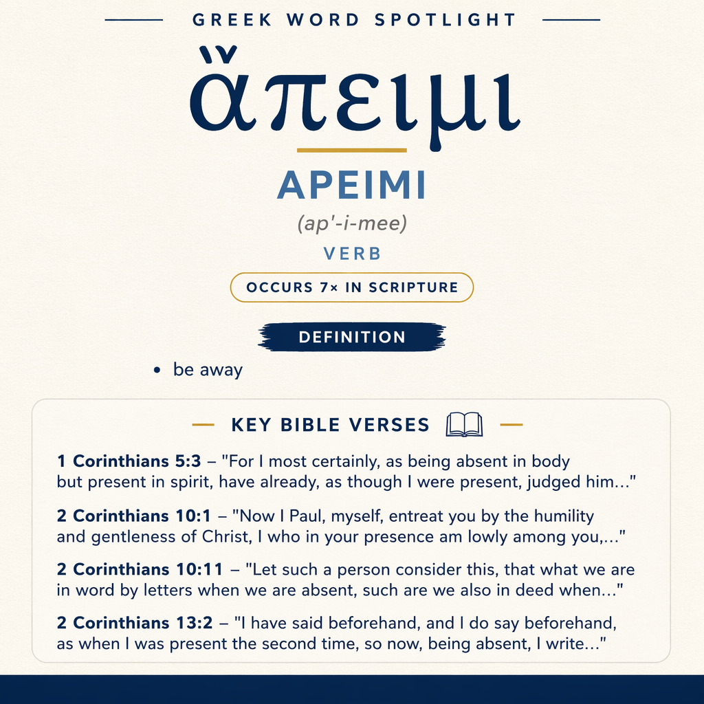 Understanding the Significance of Apeimi in Greek statistics