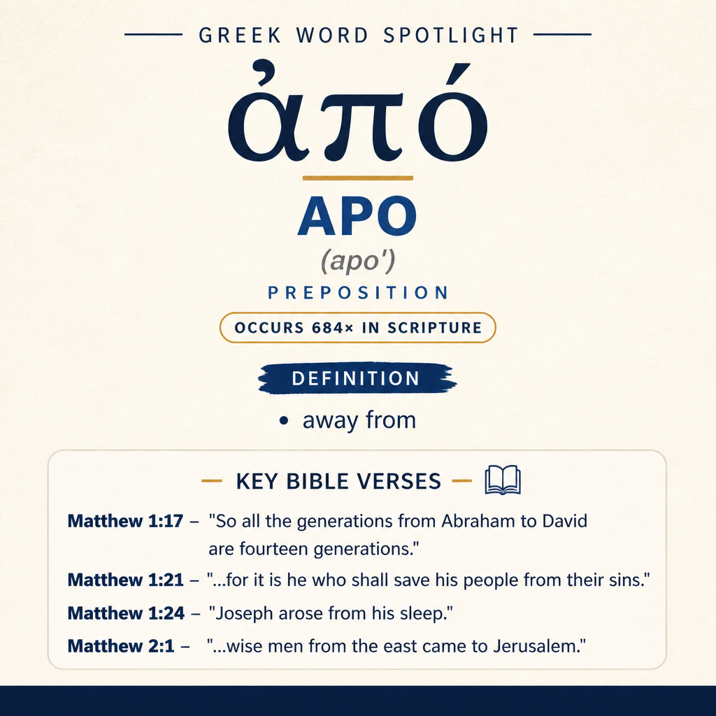 Understanding the Significance of Apo in Greek statistics