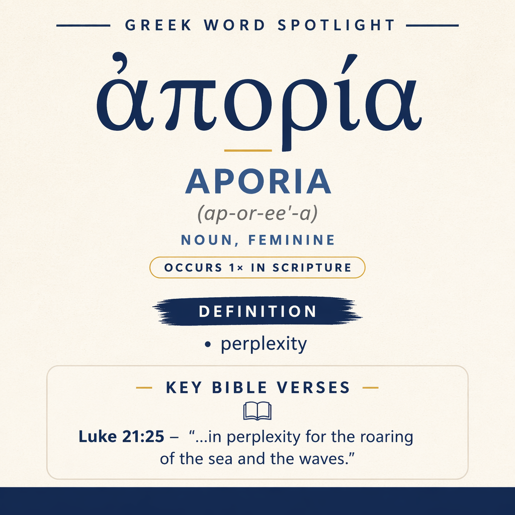 Understanding the Significance of Aporia in Greek statistics