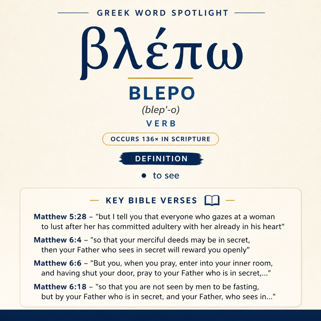 Understanding the Significance of Blepo in Greek statistics