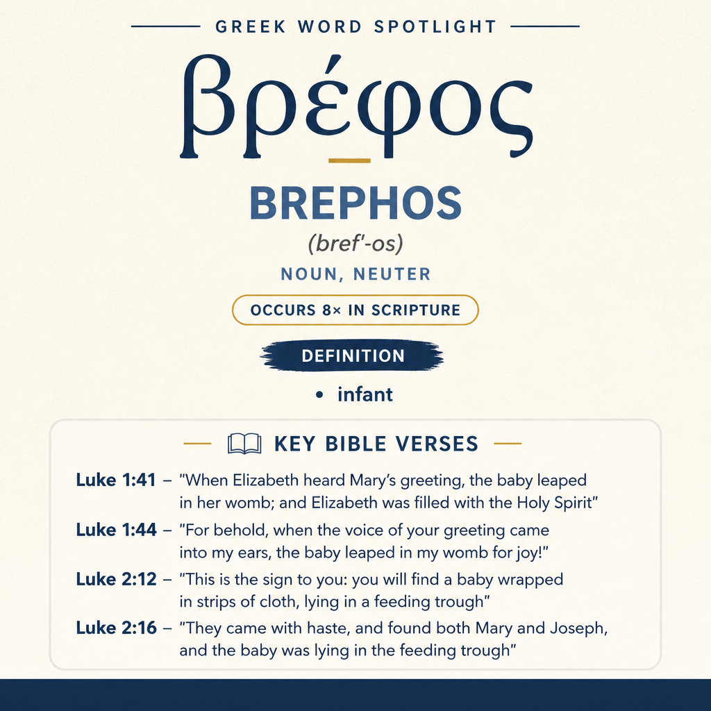 Understanding the Significance of Brephos in Greek statistics