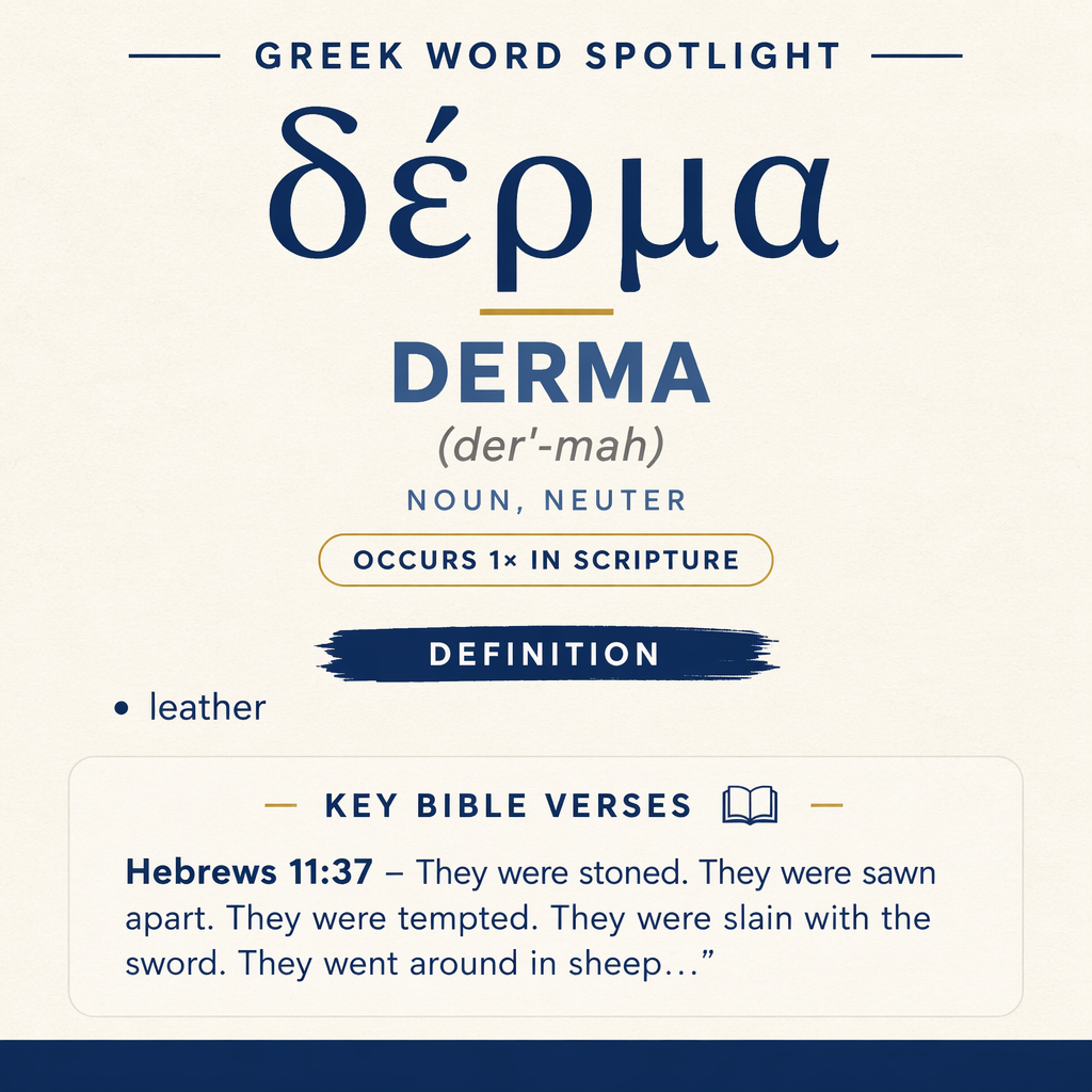 Understanding the Significance of Derma in Greek statistics