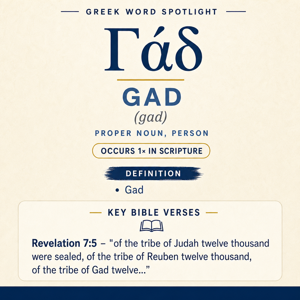 Understanding the Significance of Gad in Greek statistics