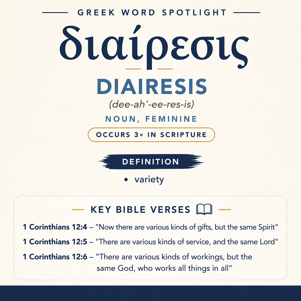 Exploring the Meaning of Diairesis in Greek statistics