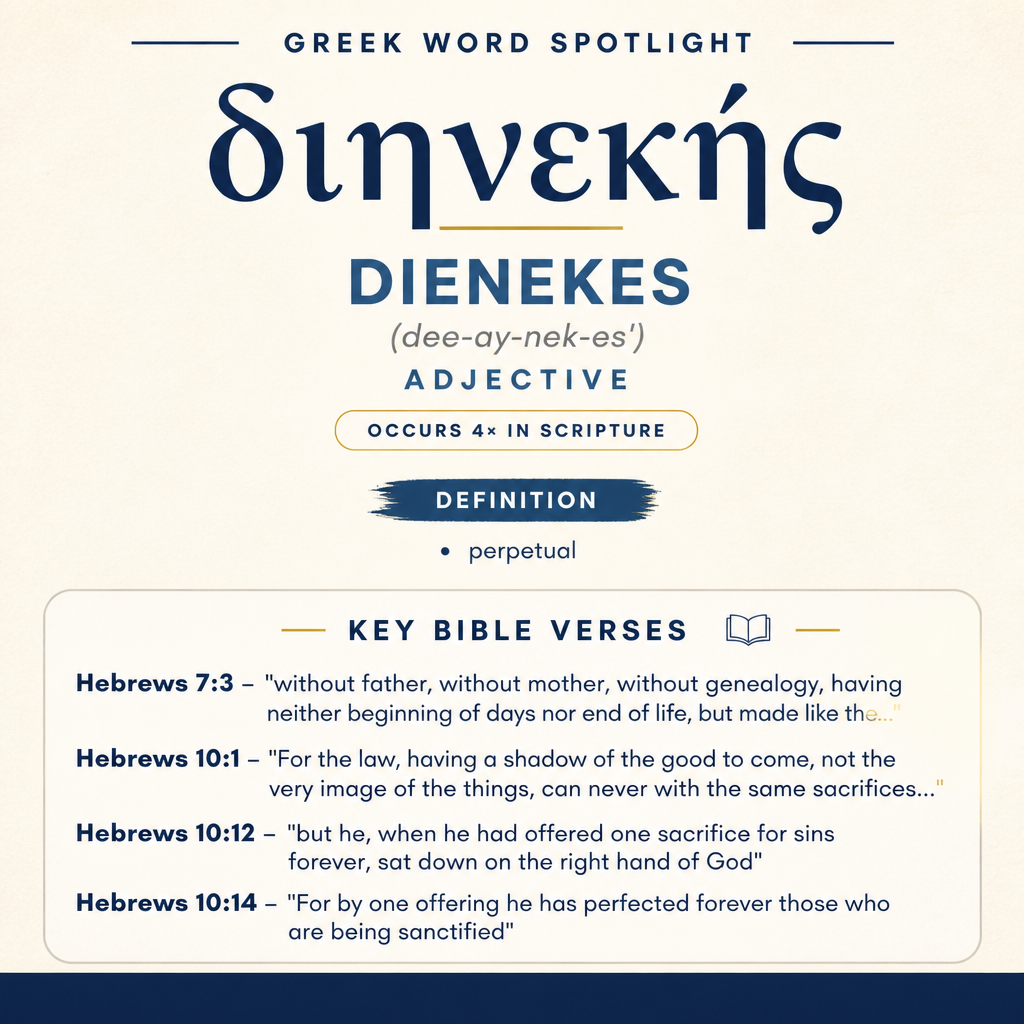 Exploring the Meaning of Dienekes in Greek statistics
