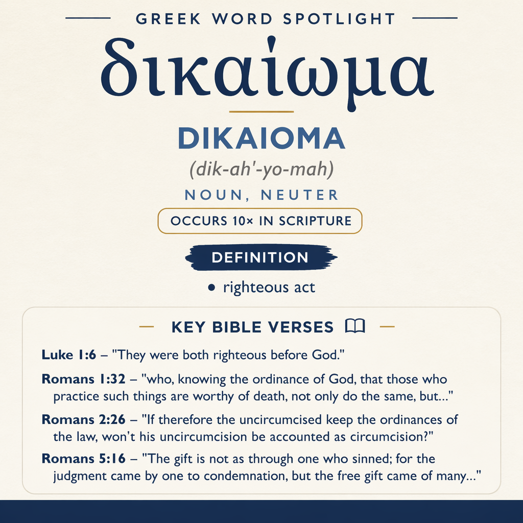 Exploring the Meaning of Dikaioma in Greek statistics