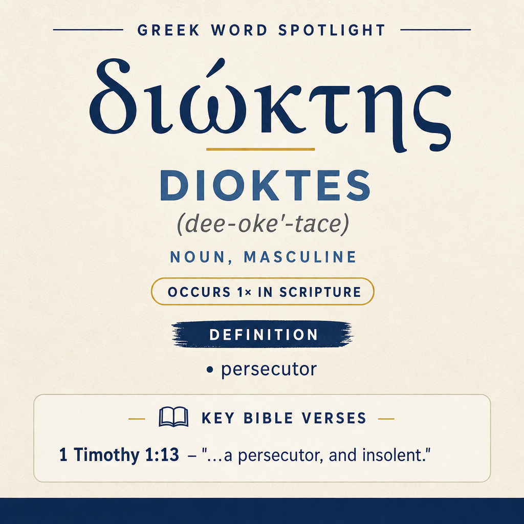 Exploring the Meaning of Dioktes in Greek statistics