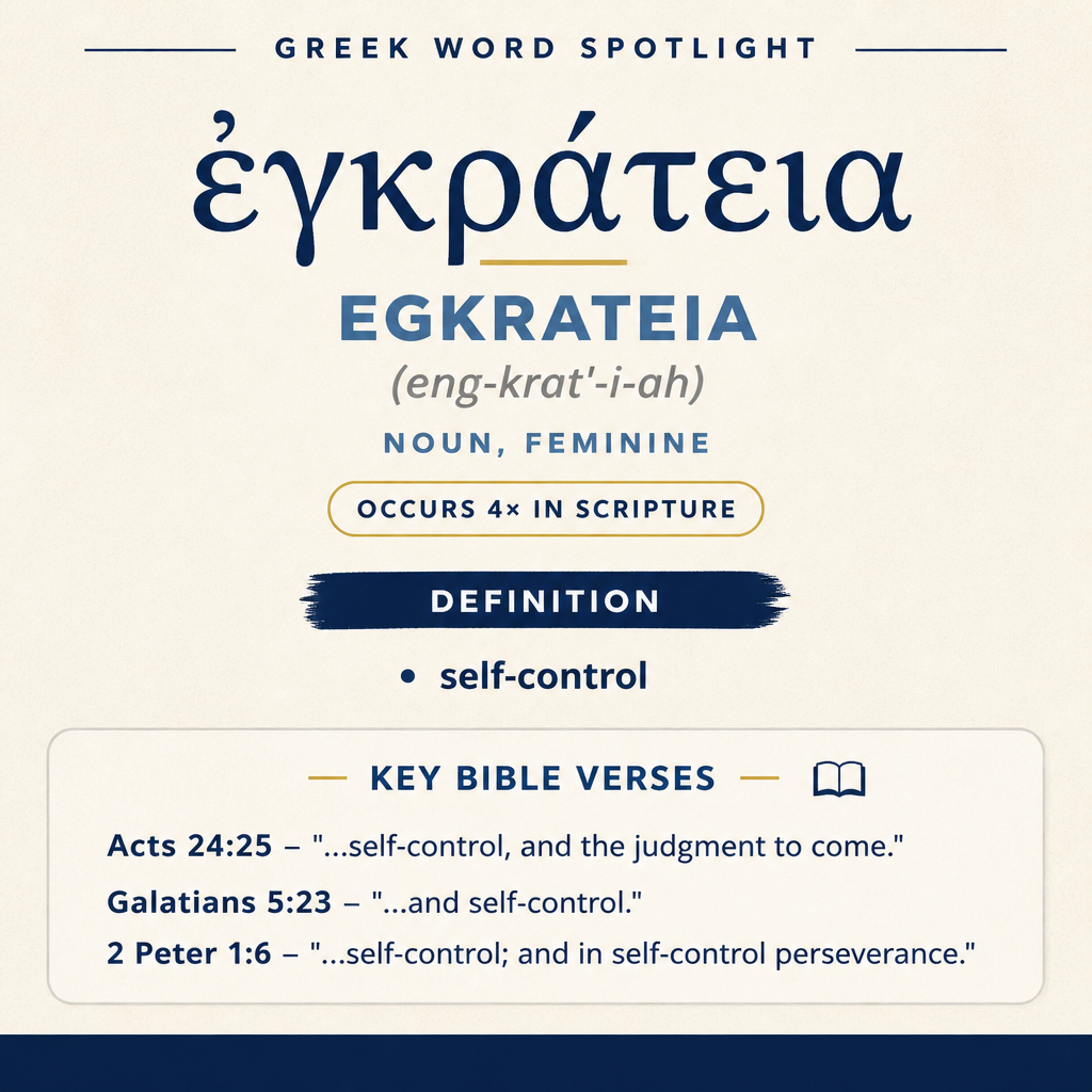 Exploring the Meaning of Egkrateia in Greek statistics