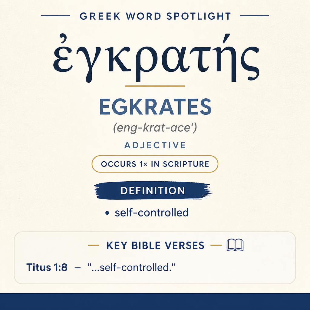 Exploring the Meaning of Egkrates in Greek statistics