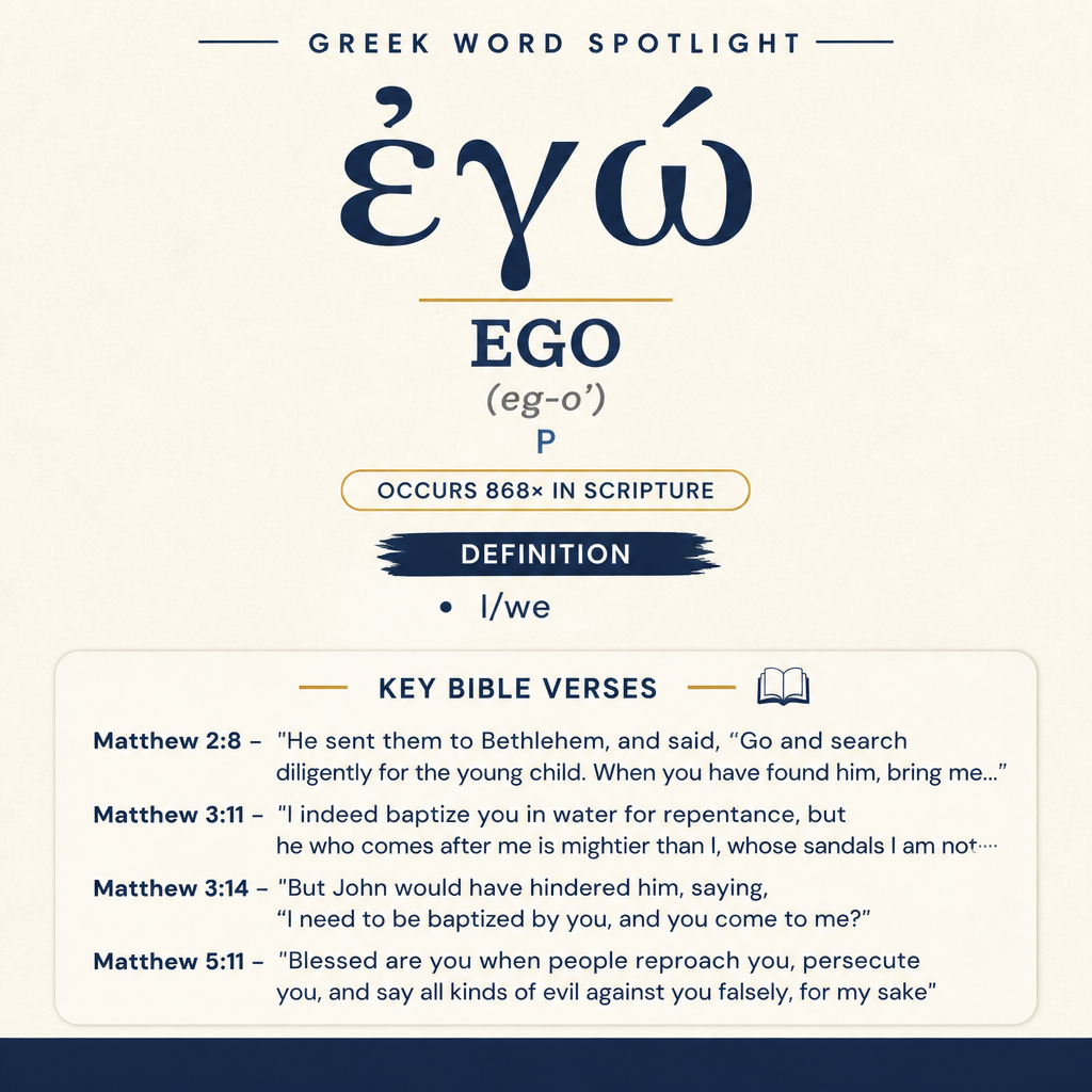 Exploring the Meaning of Ego in Greek statistics