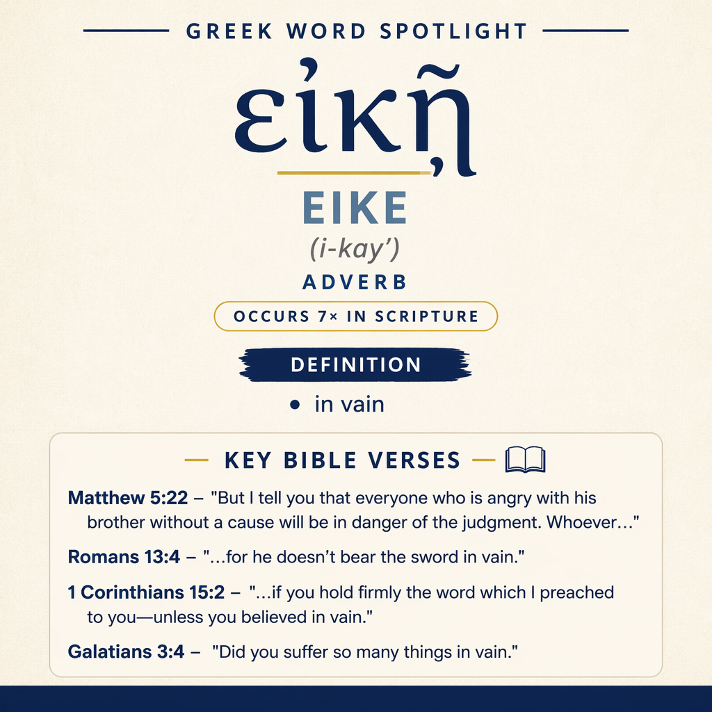 Exploring the Meaning of Eike in Greek statistics