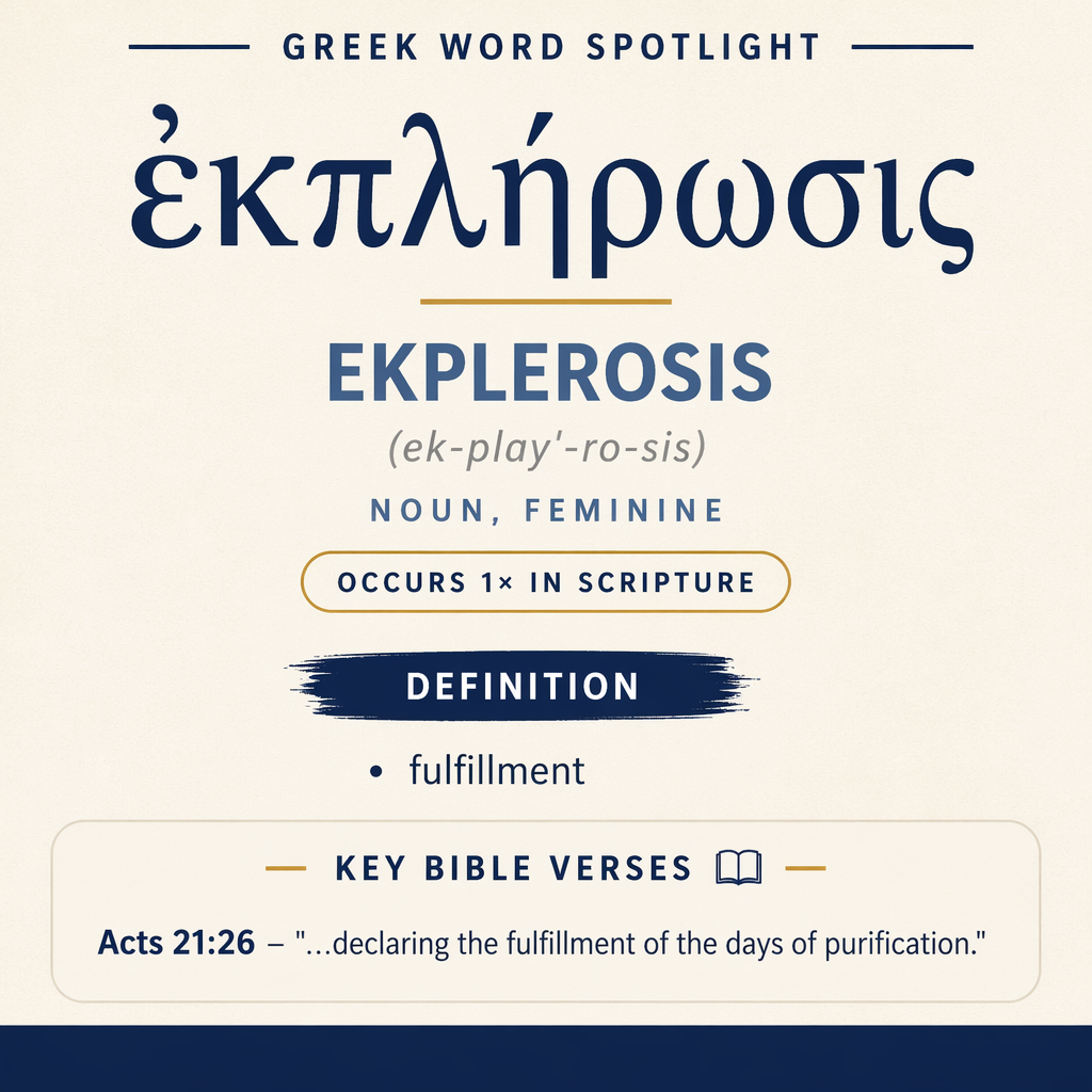 Exploring the Meaning of Ekplerosis in Greek statistics