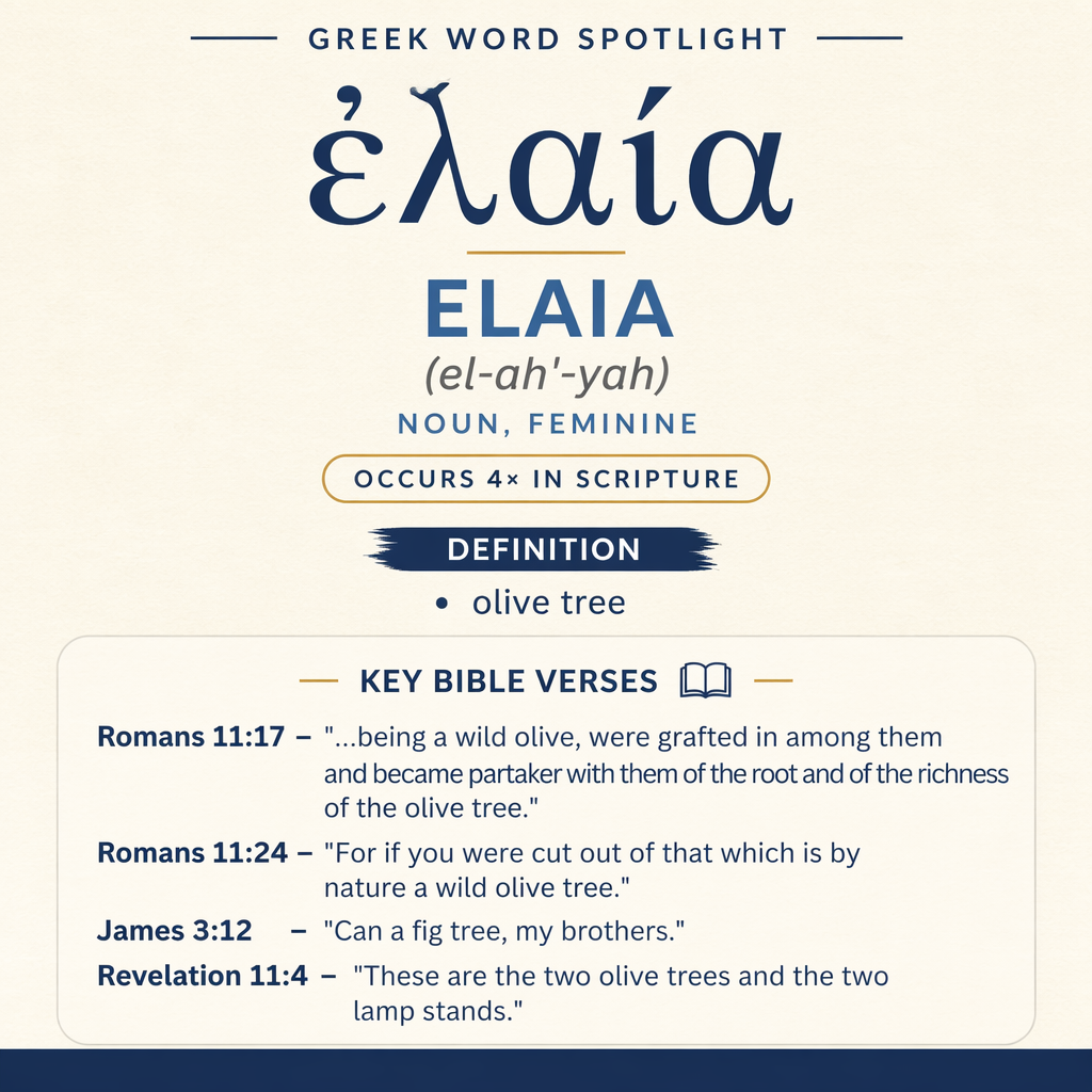 Exploring the Meaning of Elaia in Greek statistics