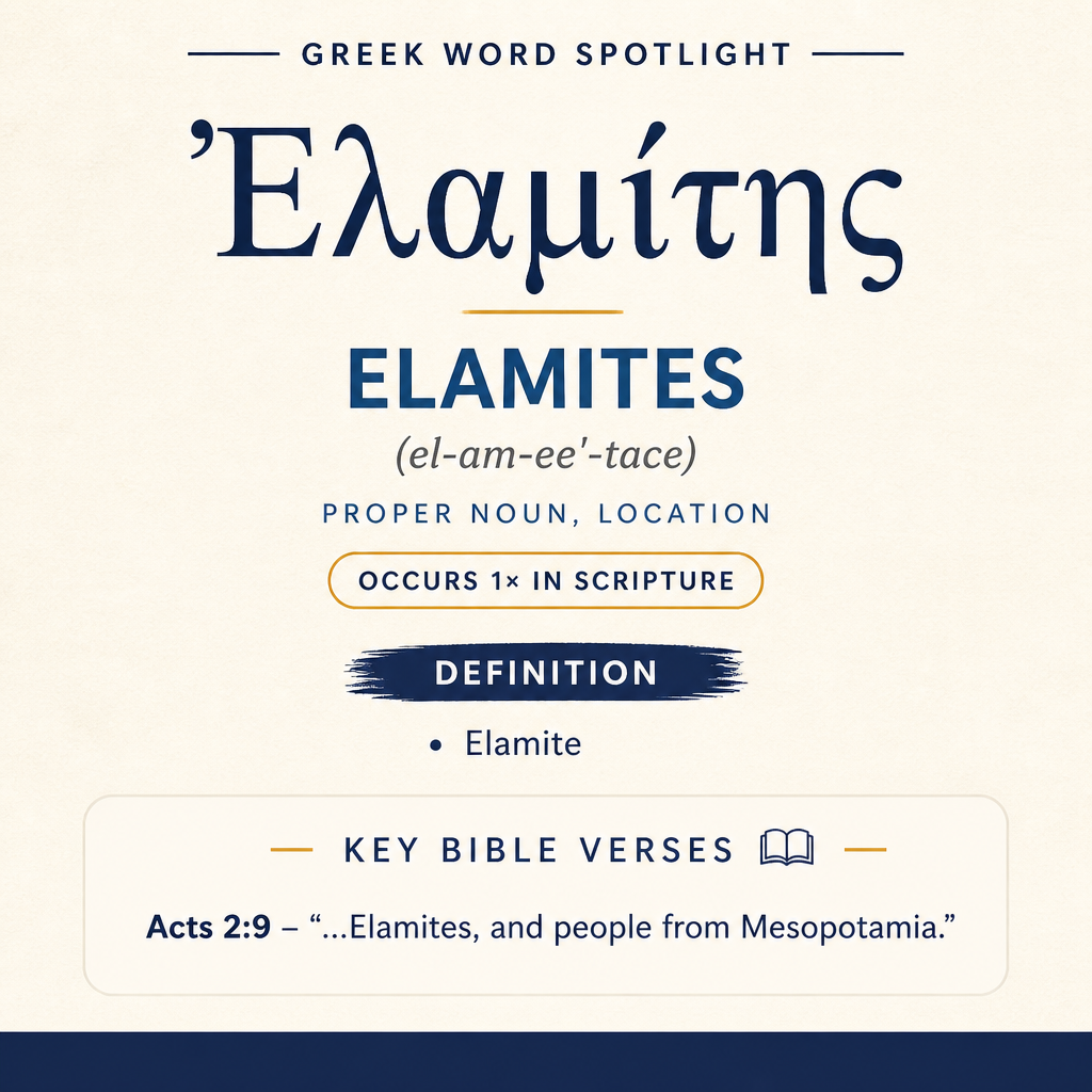 Exploring the Meaning of Elamites in Greek statistics