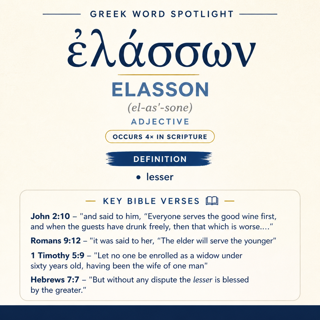 Exploring the Meaning of Elasson in Greek statistics