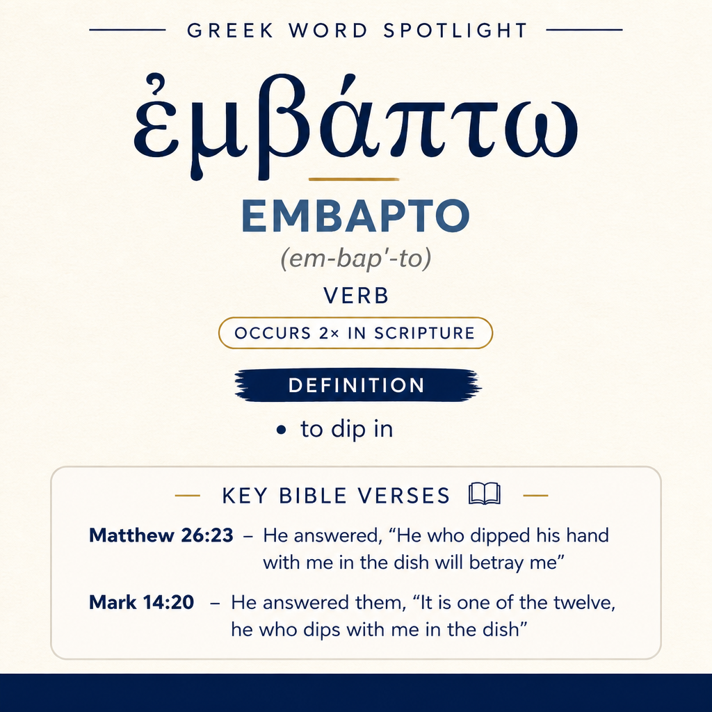 Exploring the Meaning of Embapto in Greek statistics