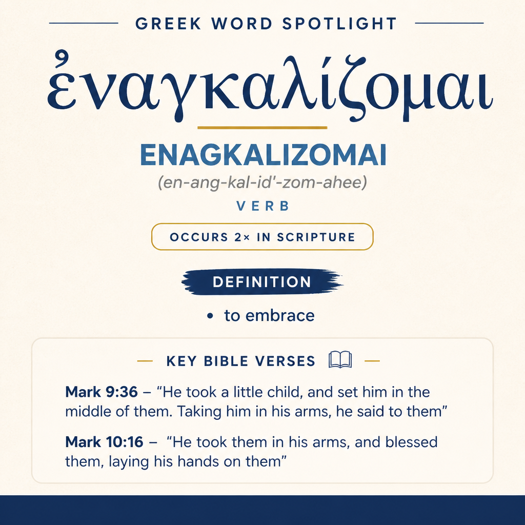Exploring the Meaning of Enagkalizomai in Greek statistics