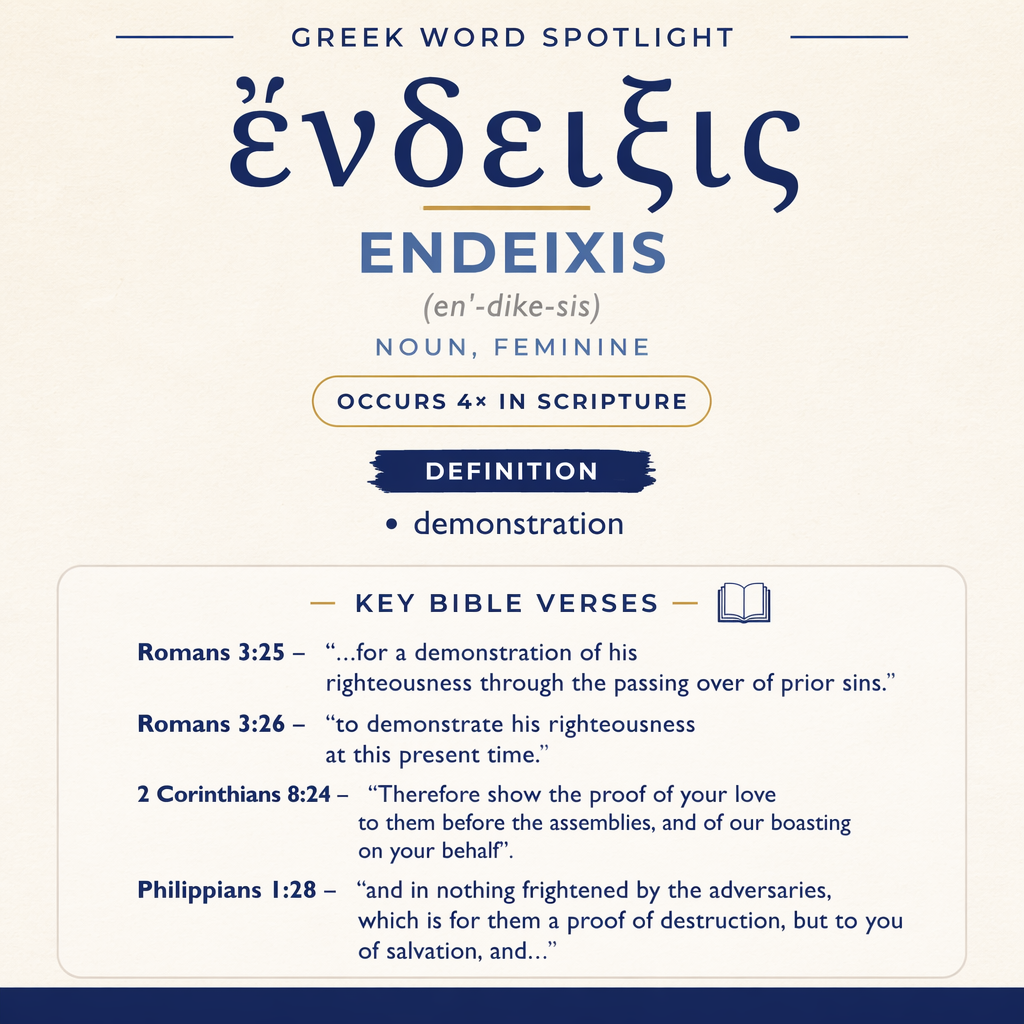 Exploring the Meaning of Endeixis in Greek statistics