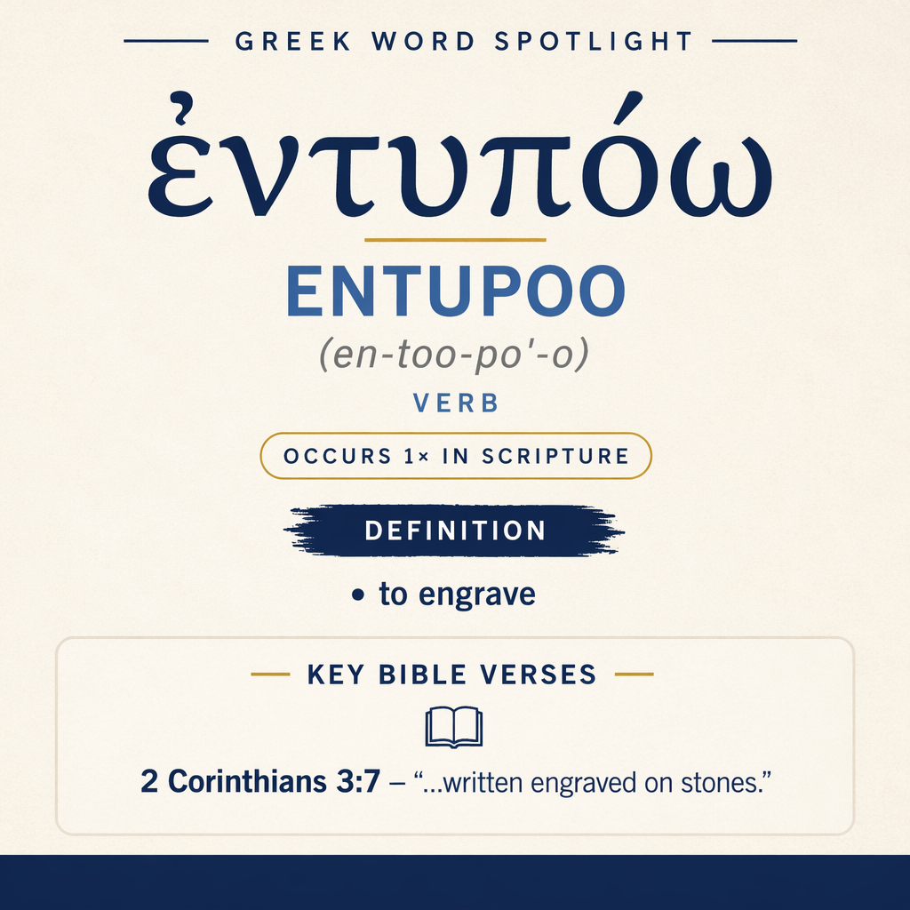 Exploring the Meaning of Entupoo in Greek statistics