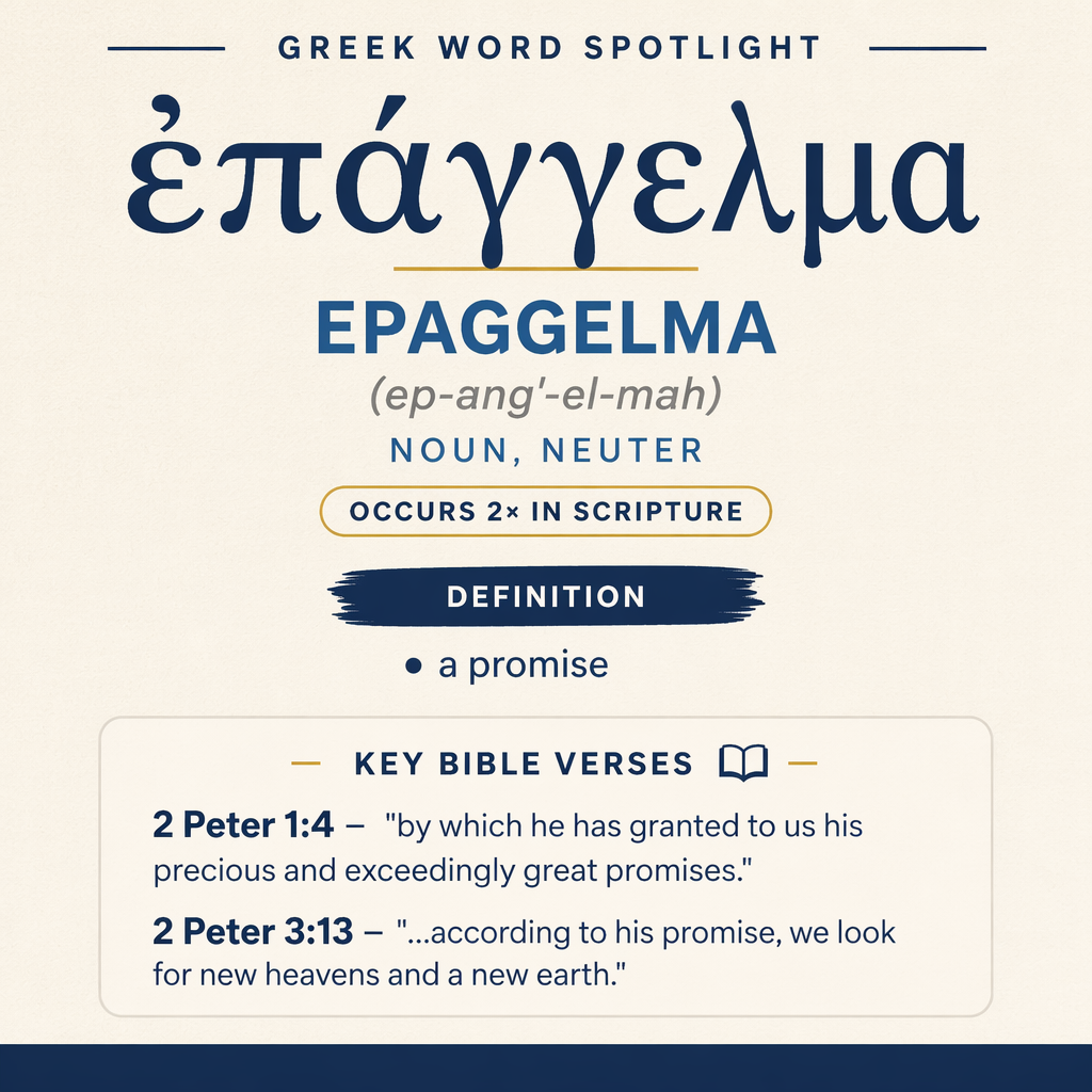 Exploring the Meaning of Epaggelma in Greek statistics
