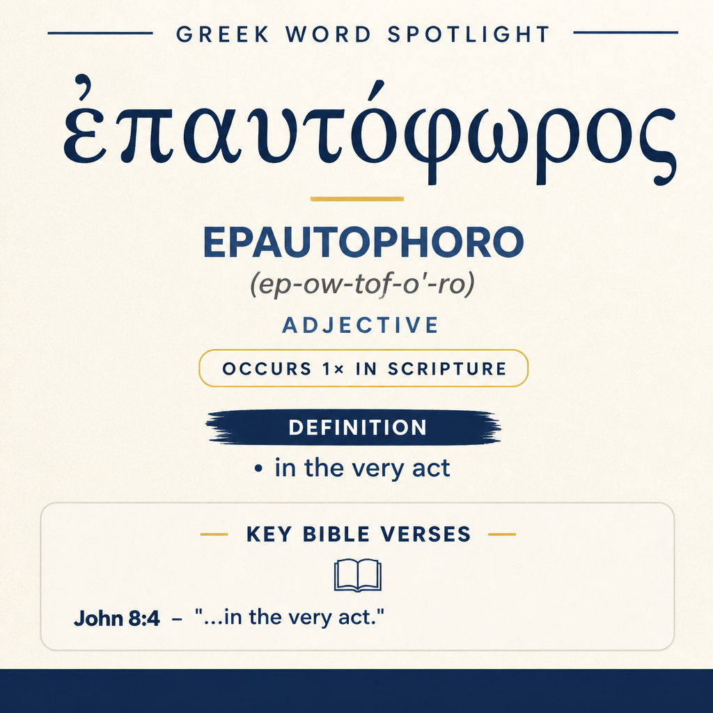 Exploring the Meaning of Epautophoro in Greek statistics