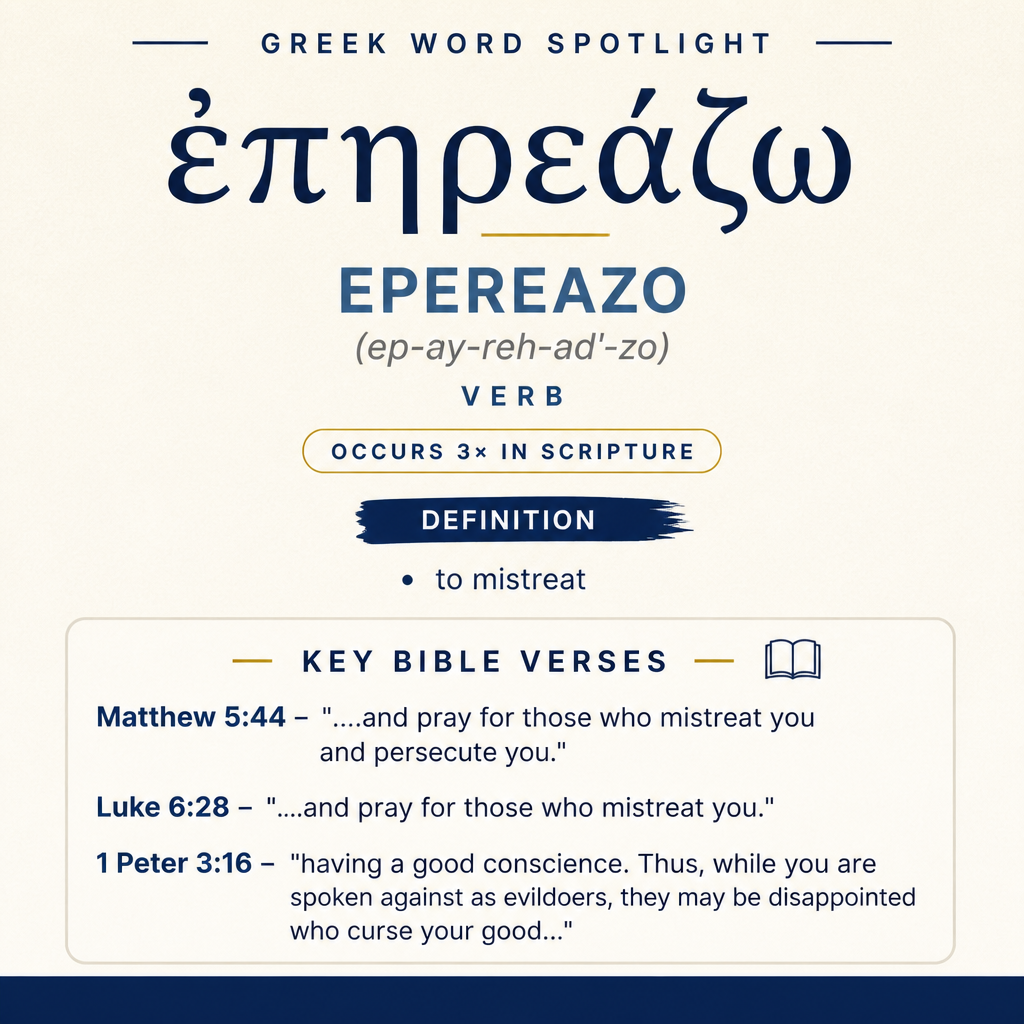 Exploring the Meaning of Epereazo in Greek statistics