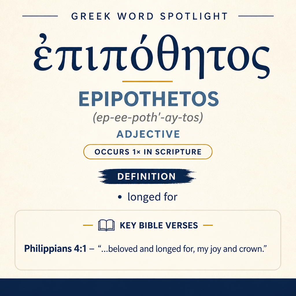 Exploring the Meaning of Epipothetos in Greek statistics