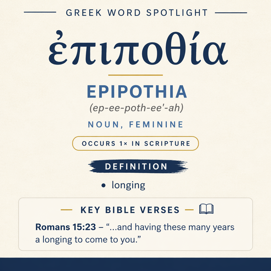 Exploring the Meaning of Epipothia in Greek statistics
