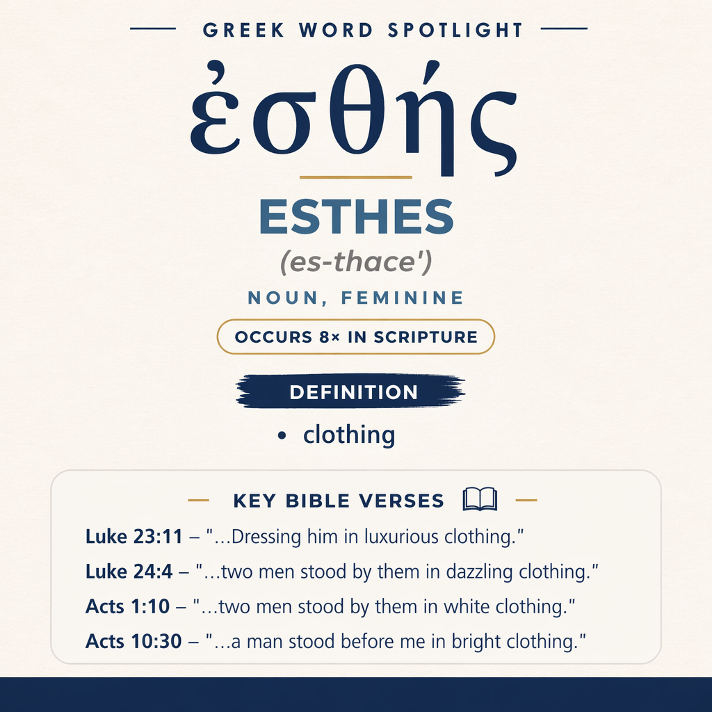 Exploring the Meaning of Esthes in Greek statistics