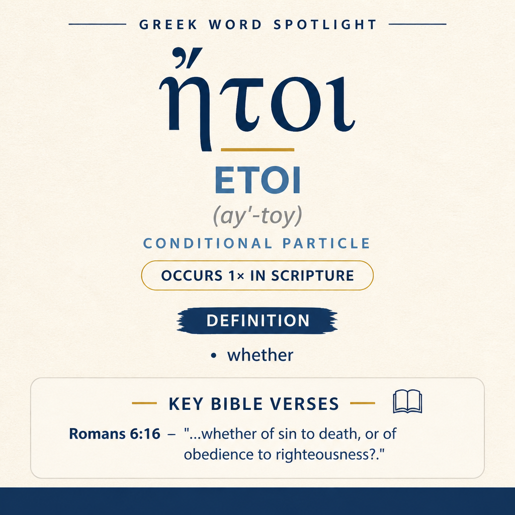 Exploring the Meaning of Etoi in Greek statistics