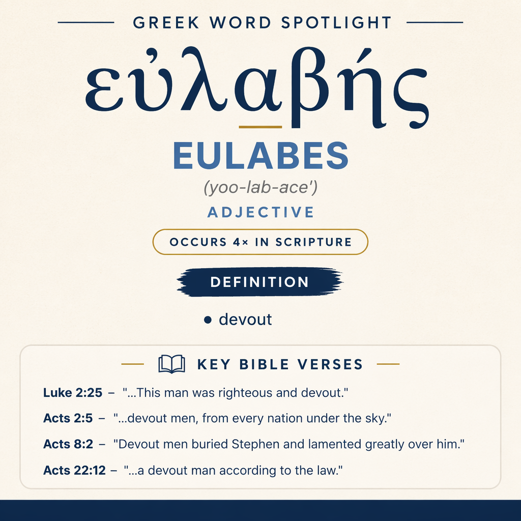 Exploring the Meaning of Eulabes in Greek statistics