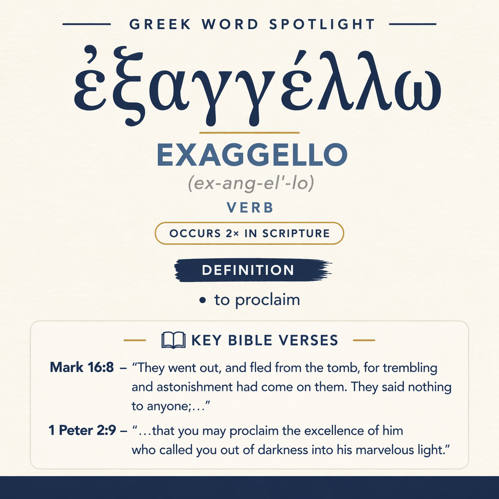 Exploring the Meaning of Exaggello in Greek statistics