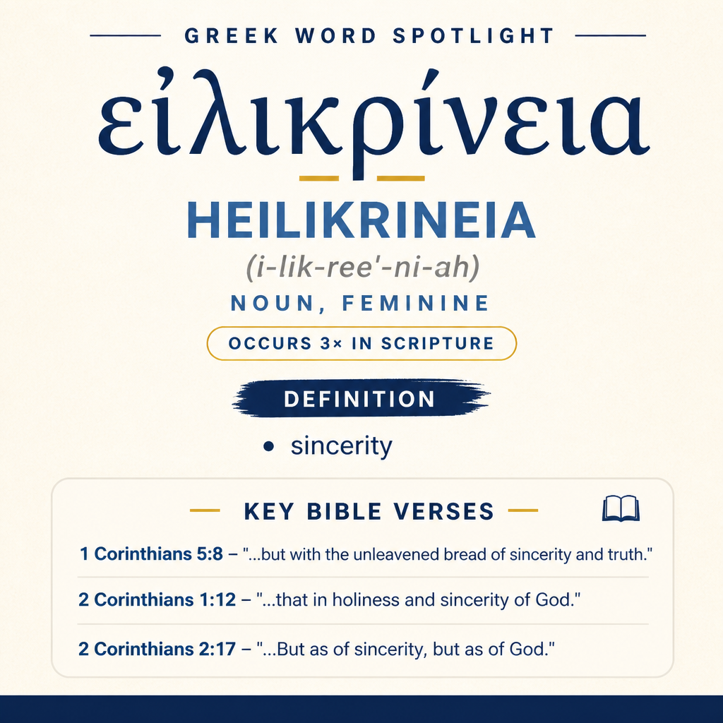 Exploring the Meaning of Heilikrineia in Greek statistics