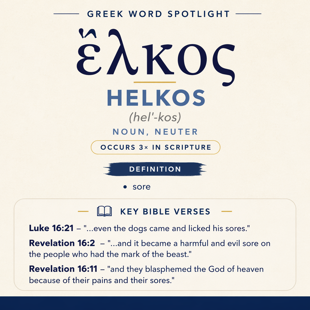 Exploring the Meaning of Helkos in Greek statistics