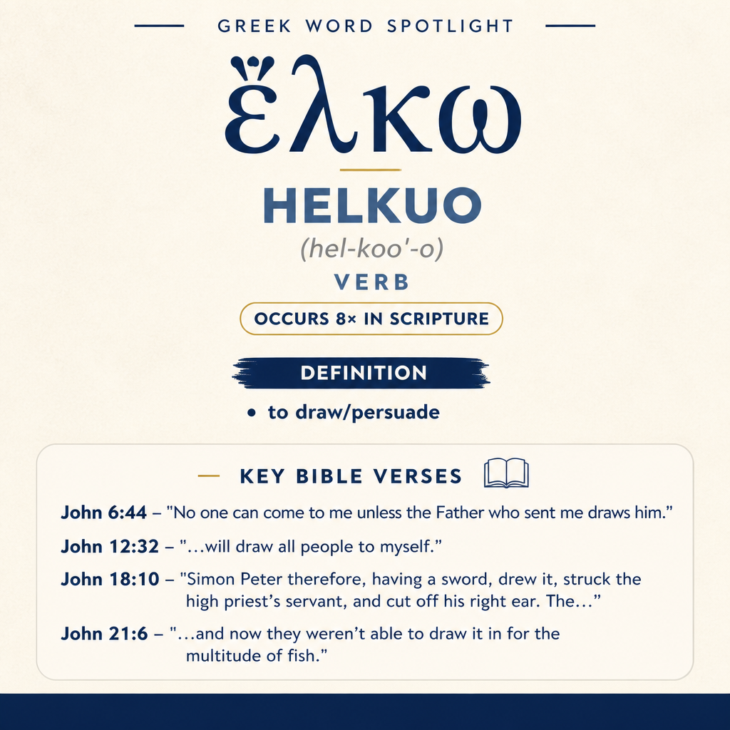 Exploring the Meaning of Helkuo in Greek statistics