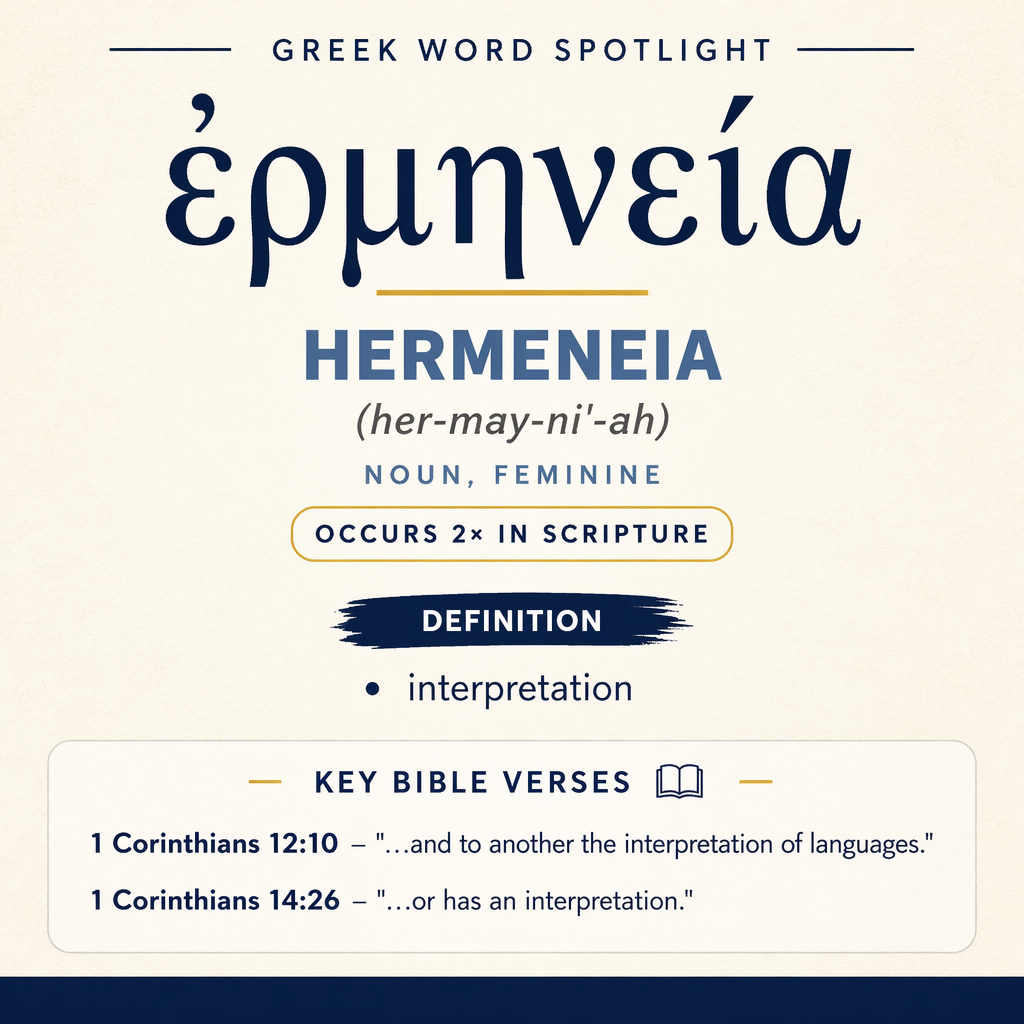 Exploring the Meaning of Hermeneia in Greek statistics