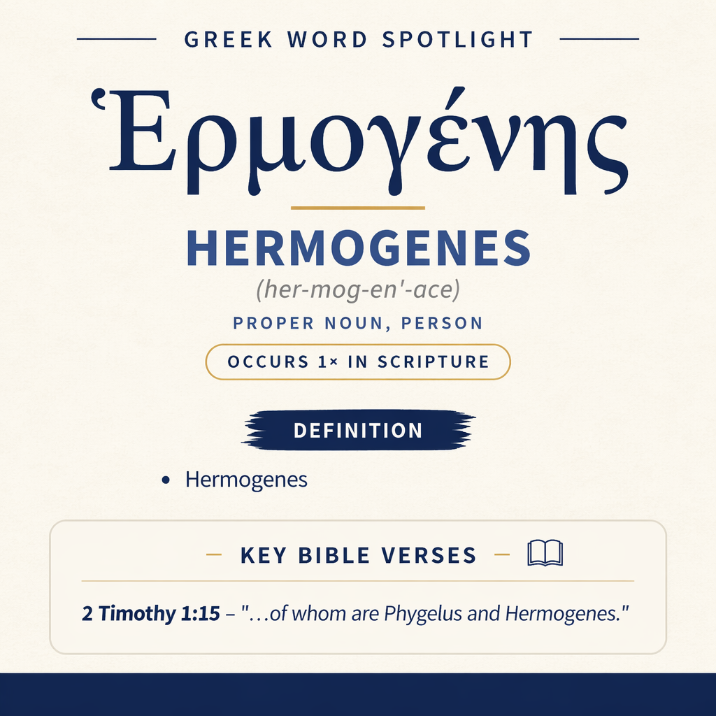 Exploring the Meaning of Hermogenes in Greek statistics