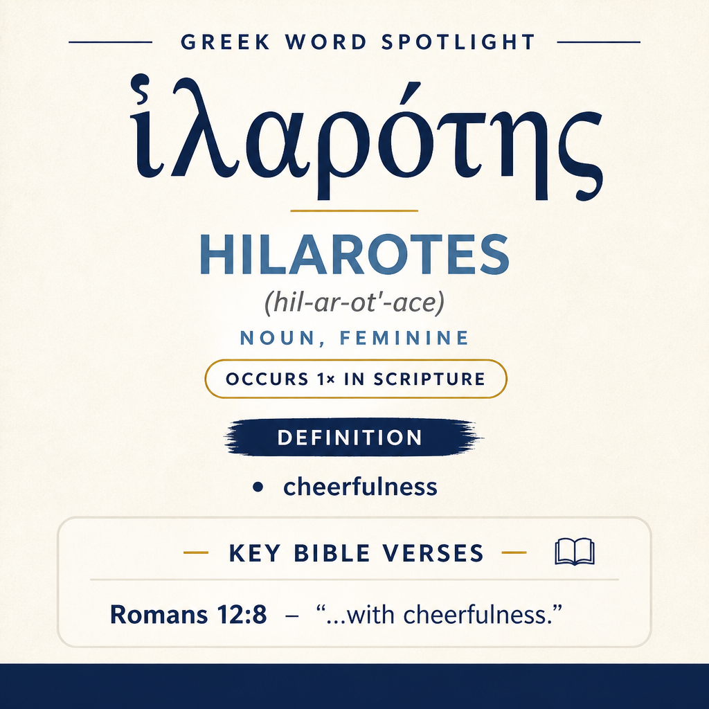Exploring the Meaning of Hilarotes in Greek statistics