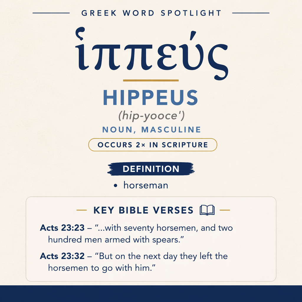 Exploring the Meaning of Hippeus in Greek statistics