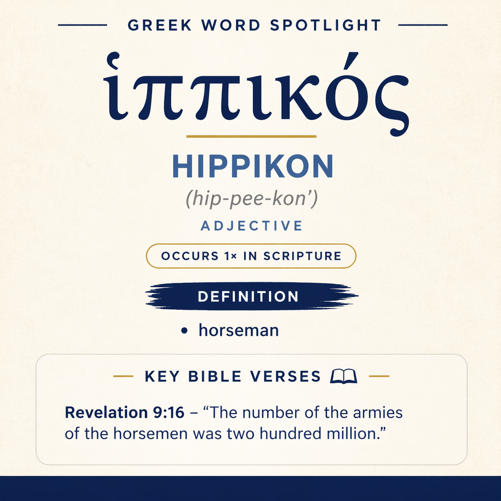 Exploring the Meaning of Hippikon in Greek statistics